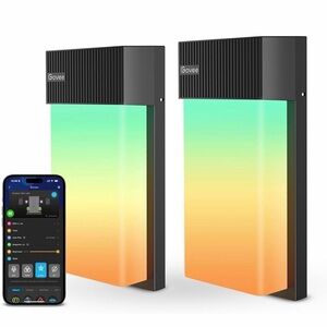 Govee Outdoor Wall Light, 1500LM Smart
RGBIC Porch Lights Outdoor
